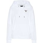 CHIEMSEE Kapuzensweatshirt mit Logo-Backprint, Größe S in Weiß
