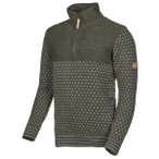 Ivanhoe of Sweden - Sverre Half Zip - Wollpullover Gr S grau