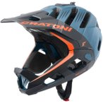 CRATONI MTB-Fahrradhelm Madroc Pro petrol matt, Größe S/M (54-58cm) in Blau