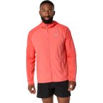 ASICS Herren Jacke ROAD PACKABLE JACKET, Größe XL in Pink