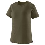 Patagonia - Women's Cap Cool Merino Shirt - Merinoshirt Gr XS oliv