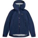 Bergans Rabot Alpine 3L Shell  Damen  Regenjacke blau Größe S Trekking  Winddi