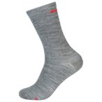 super.natural - All Day Socks 2-Pack - Merinosocken 36-39 grau