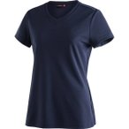 MAIER SPORTS Damen Shirt Trudy Da-Shirt 1/2 Arm, Größe 50 in Blau