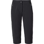 Vaude Farley Stretch Capri III Hose Damen  Kurze Hosen schwarz Größe M Trekkin