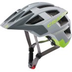 CRATONI MTB Fahrradhelm AllSet grau/neongelb matt, Größe 58-61 in Grau