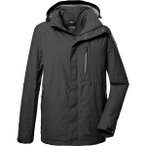 KILLTEC Herren Funktionsjacke KOS 256 MN JCKT_CARLEB, Größe S in Grau