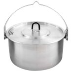Tatonka - Kettle II mit Henkel - Topf Gr 4,0 l grau