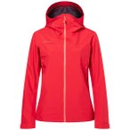 Bergzeit Basics Damen Kaikkialla Ahmas Jacke (Größe S, rot)