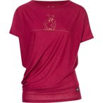 Super.Natural Cat Yoga Loose  Damen  T-Shirts rot Größe M Lifestyle | Yoga  Ha
