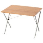 Snow Peak - Single Action Table Bamboo Top - Campingtisch beige