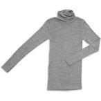 Engel Rolli  Damen  Longsleeves Merino grau Größe M Lifestyle  Hautfreundlich 
