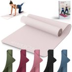 NEOLYMP Yogamatte rutschfest gelenkschonende Fitnessmatte, Größe 183L x 61B x 