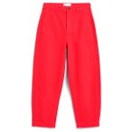 ARMEDANGELS - Women's Workwear Canvas Barrel Pant - Freizeithose Gr XS rot