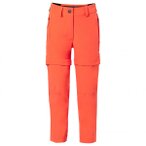 Vaude - Kid's Zip Off Pants Slim Fit - Zip-Off-Hose Gr 134/140 rot