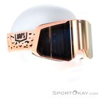 100% Snowcraft S Hiper Skibrille-Orange-One Size