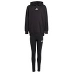 adidas - Kid's SWTP FL TS - Bekleidungsset Gr 128 schwarz