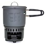 Esbit Trockenbrennstoff Kochset  Campingkocher Größe 585ml Trekking
