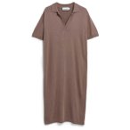 ARMEDANGELS - Women's Fine Polo Knit Dress - Kleid Gr XS braun