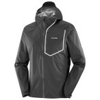Salomon - Bonatti Pro Jacket - Laufjacke Gr XL grau
