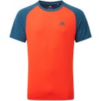 Mountain Equipment Herren Nava Crew T-Shirt (Größe M, orange)