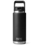 Yeti Coolers - Rambler Straw Bottle Cap - Isolierflasche Gr 769 ml schwarz/grau