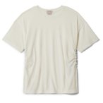 Brixton - Women's Carefree Organic Garment Dyed Cinch Tee - T-Shirt Gr XS beige