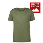 Stoic - Merino145 NehrenSt. T-Shirt - Merinoshirt Gr S oliv