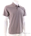 Salomon Trackline Polo Herren T-Shirt-Braun-XL
