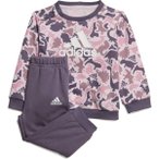 ADIDAS Kinder Sportanzug Essentials Allover Print Kids, Größe 62 in Lila