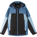 reima Vaeltava  Kinder  Softshelljacke blau Größe 116 Trekking  Wasserabweisen