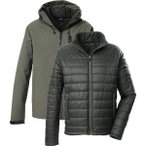 KILLTEC Herren Doppeljacke KOW 95 MN JCKT, Größe 3XL in Grün