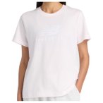 New Balance - Women's Sport Essentials Jersey Logo T-Shirt - T-Shirt Gr XS weiß
