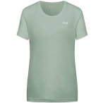 JACK WOLFSKIN Jack Wolfskin Damen T-Shirt TECH T W, Größe XL in Grün
