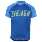 Ziener Nestel Trikot Kinder  Radtrikots blau Größe 116 Mountainbike | Rennrad 