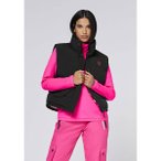 CHIEMSEE Damen Weste Padded Vest, Regular Fit, Größe XL in Grau
