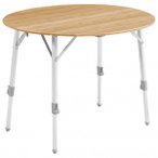 Outwell - Custer Round - Campingtisch Gr 90 x 90  x 48,5-70 cm beige