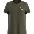 Odlo Cotton Blend Odlo Flags  Damen  T-Shirts oliv Größe M Trekking  Hautfreun