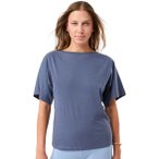 Mandala Butterfly Damen T-Shirt ( Blau S)
