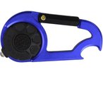 Munkees Karabiner LED mit Flaschenöffner  Schlüsselanhänger gruen Größe One