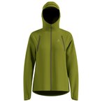 Odlo X-Alp Waterproof Pro  Damen  Regenjacke oliv Größe S Trekking  Klein verp