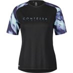SCOTT Damen Hemd SCO Shirt W's Trail Contessa Sign. SS, Größe XL in Blau