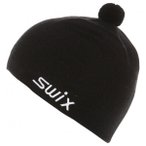 Swix - Tradition Hat with Flag - Mütze Gr 58 cm schwarz