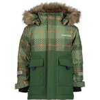 Didriksons Kinder Polarbjörn Pr 2 Parka (Größe 100, gruen)