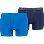 PUMA Herren Unterhose SPORT MICROFIBER BOXER 2P, Größe S in Blau