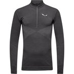 Salewa Zebru Responsive Zip  Herren  Langarm Unterhemden grau Größe M Trekking