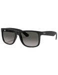 Rayban - Lifestyle-Sonnenbrillen - Justin Classic Matte Rubber Black Dark Grey  