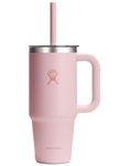 Hydro flask - Isolierter Reisebecher 710 ml - 24 Oz Travel Tumbler Clear Lid Tri