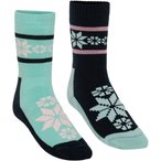 Kari Traa Rusa  2er Pack Damen  Freizeitsocken tuerkis Größe 39  Lifestyle  Ha