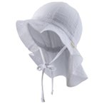 Sterntaler - Kid's Sonnenhut Uni - Hut Gr 43 cm grau